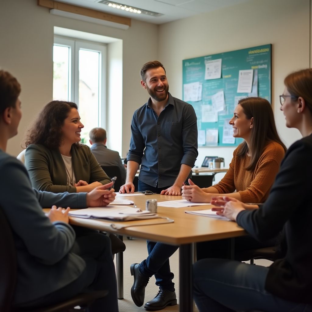 Skupinový workshop v akci